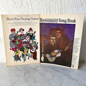 Music for Millions Songbooks: Have Fun Playing Guitar & Hootenanny Vintage